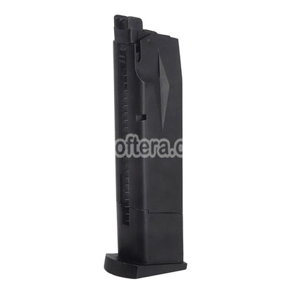 DOUBLE BELL 23rd Gas Magazine Suitable For DOUBLE BELL Cybergun Swiss Arms P226 WE(WE-TECH) F226 Series GBB Pistols Airsoft Black