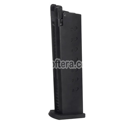 DOUBLE BELL 24rd Gas Magazine Suitable For 784 M945 Series GBB Pistols Airsoft Black
