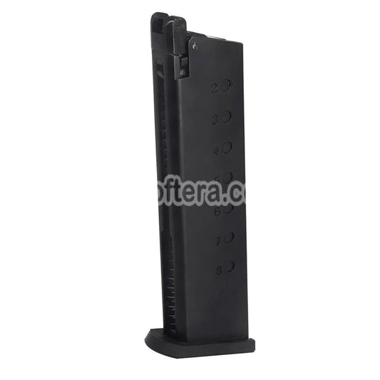 DOUBLE BELL 24rd Gas Magazine Suitable For 784 M945 Series GBB Pistols Airsoft Black