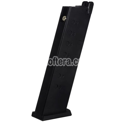 DOUBLE BELL 24rd Gas Magazine Suitable For 784 M945 Series GBB Pistols Airsoft Black