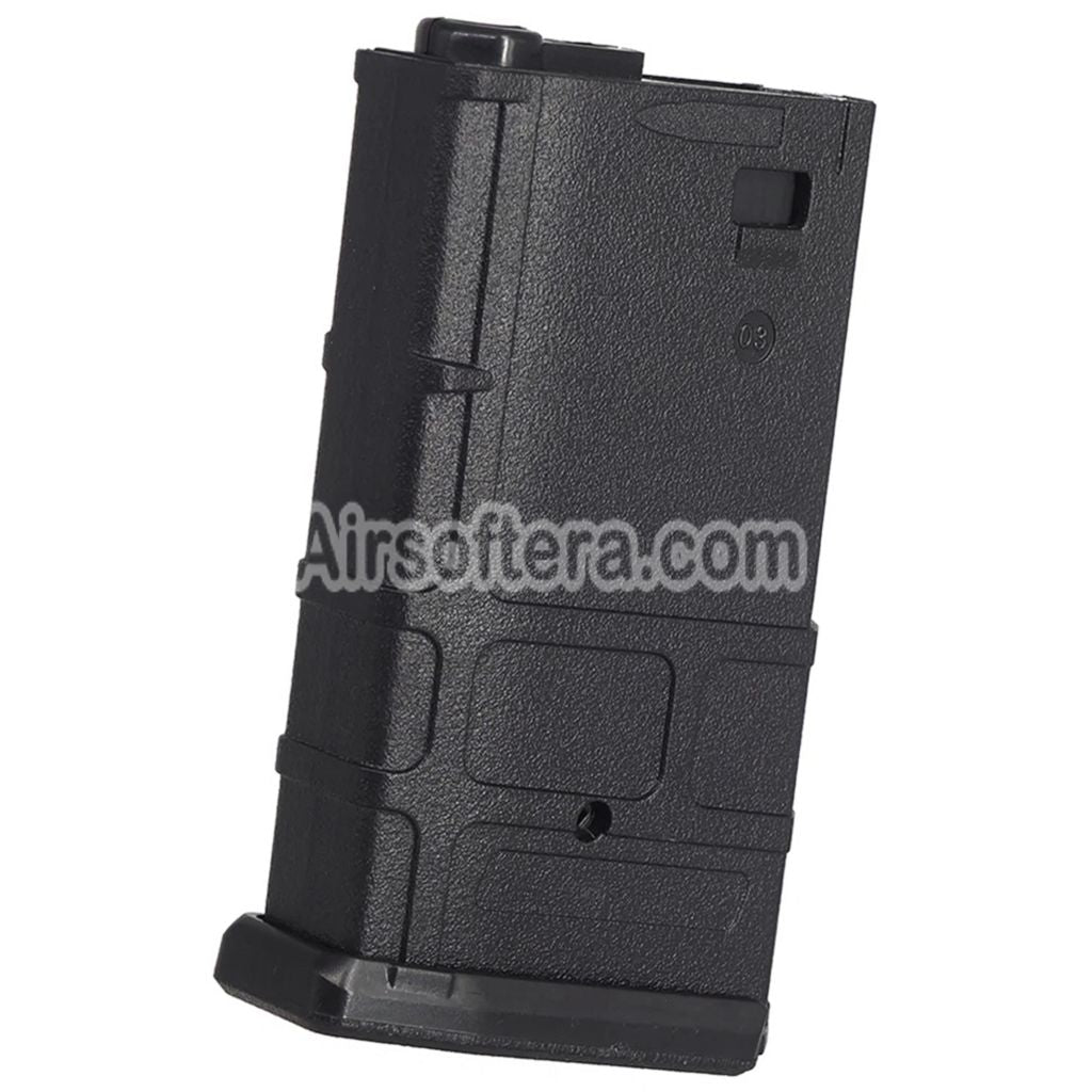 DOUBLE BELL 150rd Polymer PMAG Winding Hi-Cap Magazine Suitable For M4 M16 Series AEG Rifles Airsoft Black - AirsoftEra