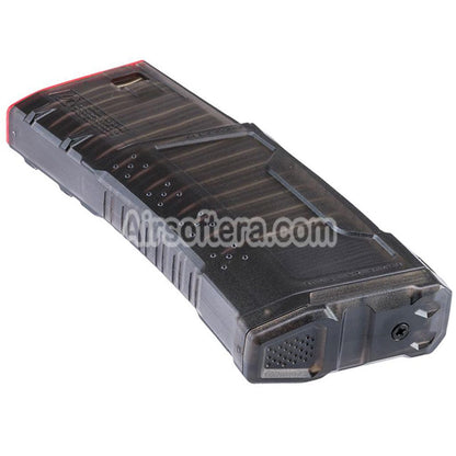 Airsoft King Arms EMG Strike Industries Licensed 250rd Mid-Cap Magazine For King Arms ARCTURUS KRYTAC CYMA E&C ARES A&K Echo1 JG VFC ICS APS Classic Army G&P G&G Tokyo Marui M4 M16 AEG Rifles Smoke Clear