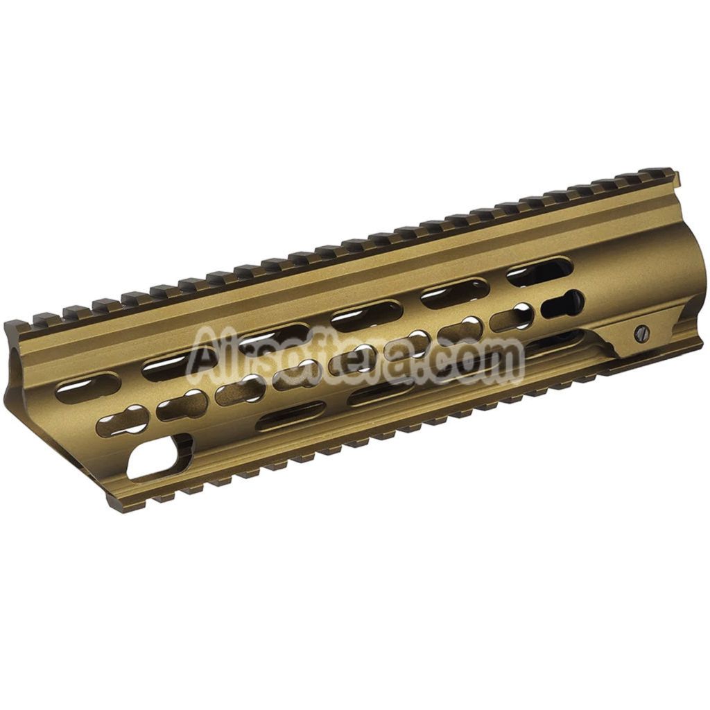 E&C CNC Aluminum 416A7 G95 Style KeyMod Handguard Rail System For E&C 416 Series AEG Rifles Airsoft FDE