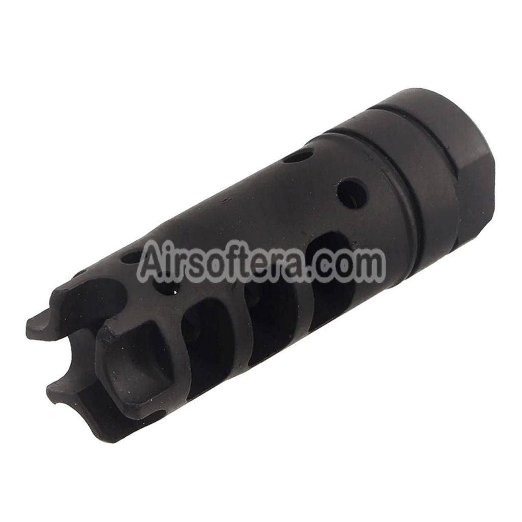 Airsoft CYMA 65mm Dragon DGN556 Style Flash Hider -14mm CCW Counter-cl ...