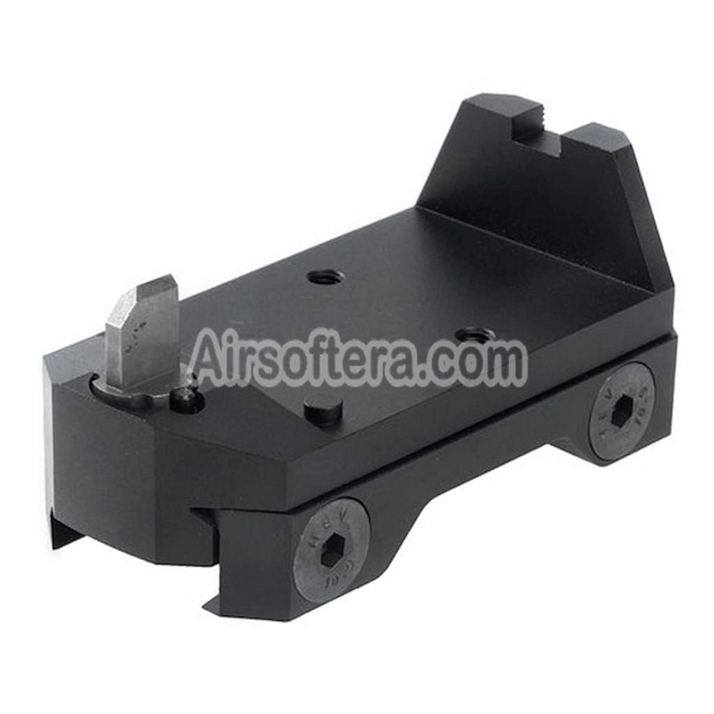 Airsoft RGW Aluminum ANVL RMR Mount with Built-In Front Rear Iron Sigh ...