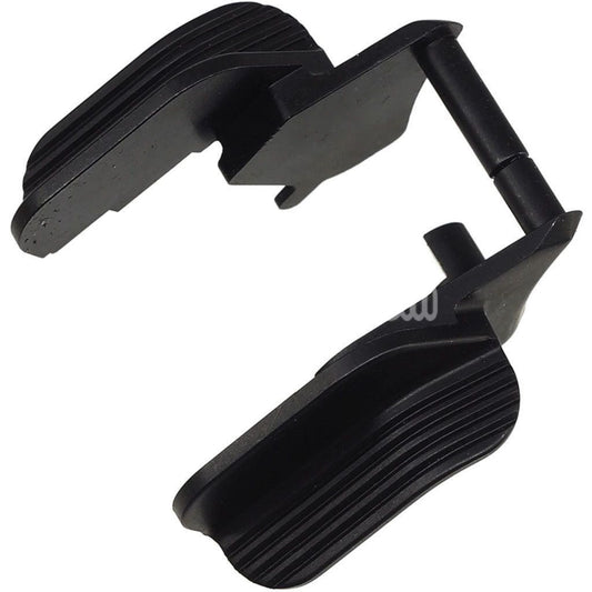 5KU CNC Stainless Steel Shielded Ambidextrous Thumb Safety For WE(WE-TECH) AW KJ Tokyo Marui Hi-Capa Series GBB Pistols Airsoft Black