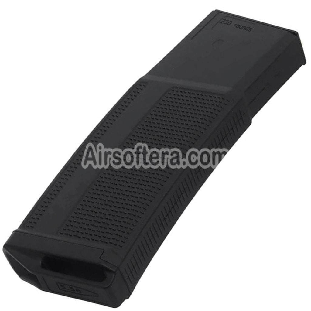 CYMA EMG Daniel Defense 230rd Polymer Mid-Cap Magazine Suitable For M4 M16 Series AEG Rifles Airsoft Black - AirsoftEra