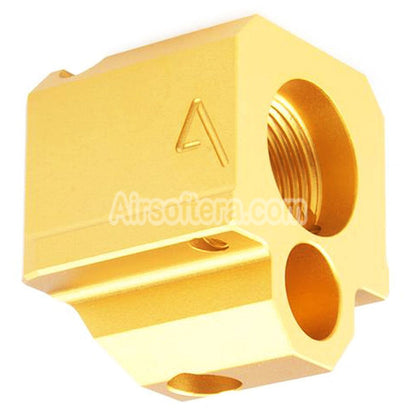 RWA Agency Arms 417 Single Port Compensator -14mm CCW Counter-Clockwise Thread Suitable For G-Series GBB Pistols Airsoft