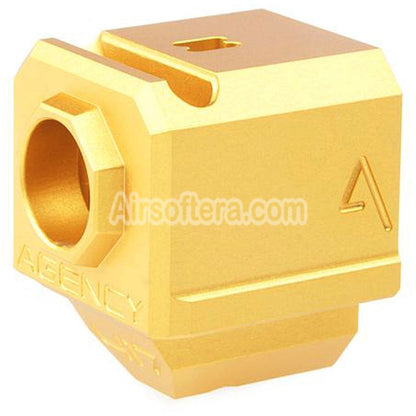 RWA Agency Arms 417 Single Port Compensator -14mm CCW Counter-Clockwise Thread Suitable For G-Series GBB Pistols Airsoft