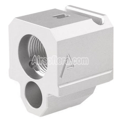 RWA Agency Arms 417 Single Port Compensator -14mm CCW Counter-Clockwise Thread Suitable For G-Series GBB Pistols Airsoft