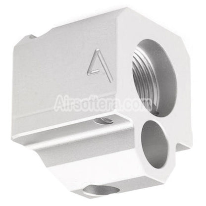RWA Agency Arms 417 Single Port Compensator -14mm CCW Counter-Clockwise Thread Suitable For G-Series GBB Pistols Airsoft