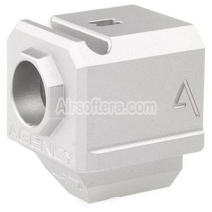 RWA Agency Arms 417 Single Port Compensator -14mm CCW Counter-Clockwise Thread Suitable For G-Series GBB Pistols Airsoft