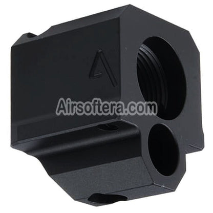 RWA Agency Arms 417 Single Port Compensator -14mm CCW Counter-Clockwise Thread Suitable For G-Series GBB Pistols Airsoft