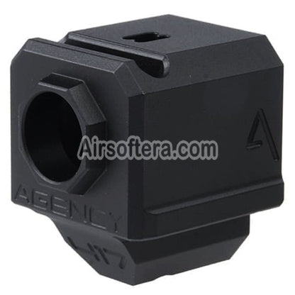 RWA Agency Arms 417 Single Port Compensator -14mm CCW Counter-Clockwise Thread Suitable For G-Series GBB Pistols Airsoft