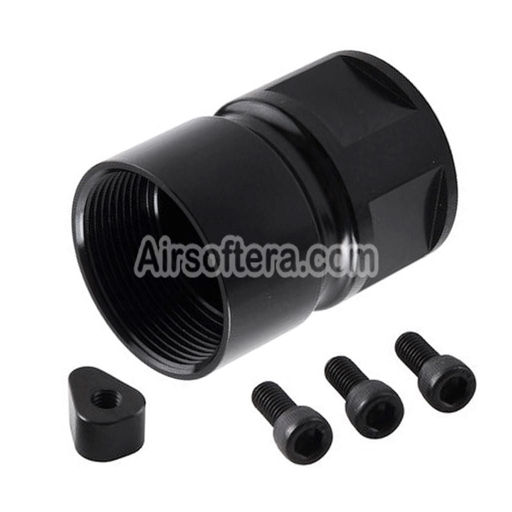 Airsoft BAD Workhorse CNC Aluminum 9.5" Inches Free Float M-LOK Handguard Rail System For VFC AR M4 Series GBB Rifles Black