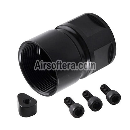 Airsoft BAD Workhorse CNC Aluminum 9.5" Inches Free Float M-LOK Handguard Rail System For VFC AR M4 Series GBB Rifles Black