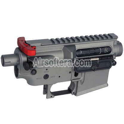 CYMA Daniel Defense M4A1 RIII Receiver Kit For M4 M16 Series V2 AEG Rifles Airsoft Grey/Red