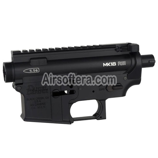 CYMA Daniel Defense MK18 RIII Receiver Kit For M4 M16 Series V2 AEG Rifles Airsoft Black