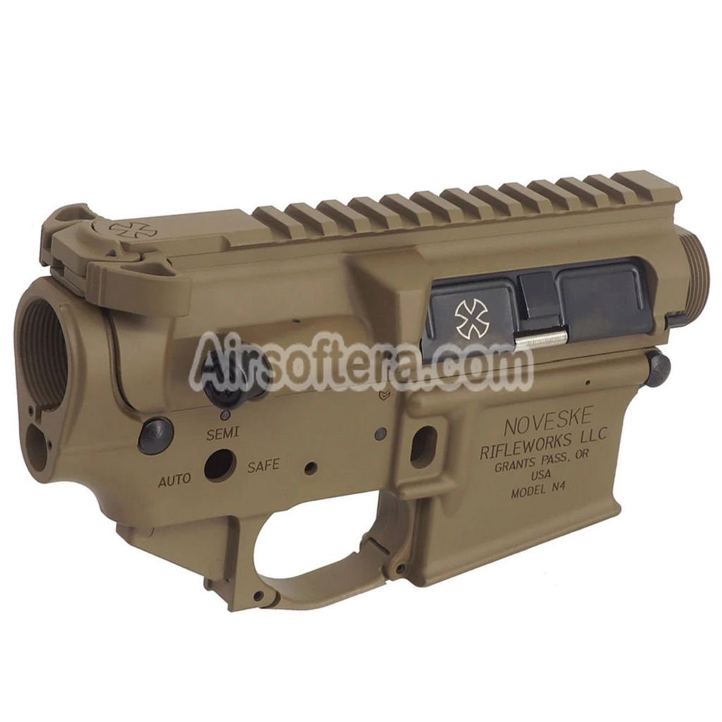CYMA CGS Noveske Gen.1 Receiver Set Type-B For CYMA CGS Tokyo Marui M4 Series MWS GBB Rifles Airsoft FDE