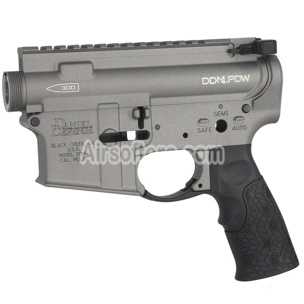 CYMA CGS Daniel Defense DDM4 PDW Receiver Kit Set For CYMA CGS Tokyo Marui M4 Series MWS GBB Rifles Airsoft Grey