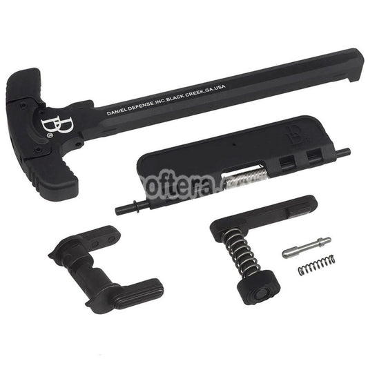 CYMA CGS Daniel Defense CNC Enhanced Combo Set Receiver Parts For CYMA CGS M4 Series GBB Rifles Airsoft Black