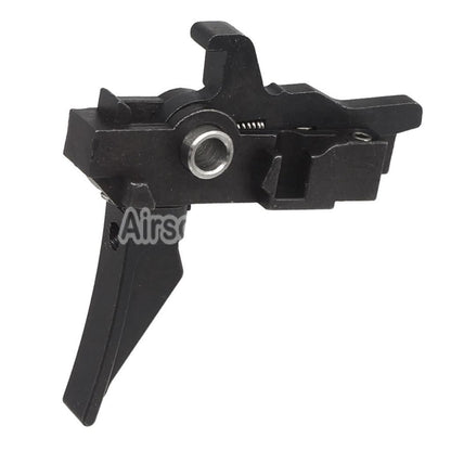 CYMA CGS Enhanced Steel Trigger With Minor Adjustment Sear Set For CYMA CGS M4 Series GBB Rifles Airsoft Black