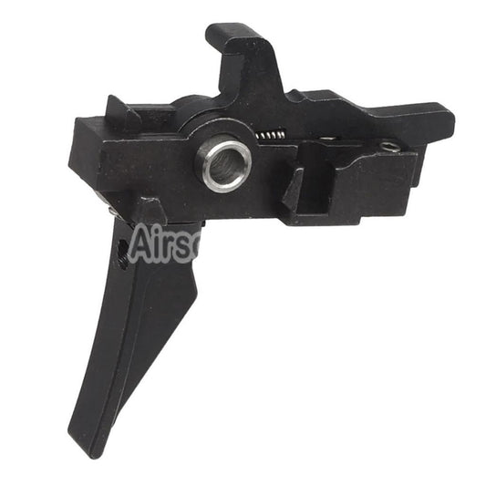CYMA CGS Enhanced Steel Trigger With Minor Adjustment Sear Set For CYMA CGS M4 Series GBB Rifles Airsoft Black
