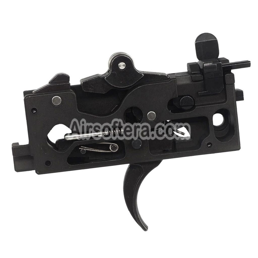 CYMA CGS Adjustable Upgraded Light Trigger Pull Complete Trigger Box For CYMA CGS M4 Series GBB Rifles Airsoft Black