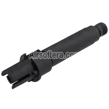 APS 4 Inches Evolution Tech 8.0 M-Lok Tactical Handguard Rail System with Inner Outer Barrel For APS ASR Tokyo Marui M4 Series AEG Upper Receiver Airsoft