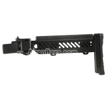 5KU PT-5 Side Folding Stock Suitable For GHK AK AIMS AKM Series GBB Rifles Airsoft Black - AirsoftEra
