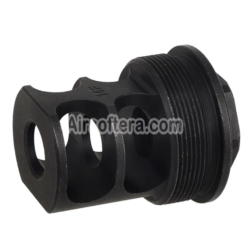 5KU 40mm RRD-2C X20 Muzzle Brake Flash Hider -14mm CCW Counter-Clockwise Thread