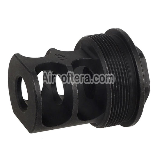 5KU 40mm RRD-2C X20 Muzzle Brake Flash Hider -14mm CCW Counter-Clockwise Thread
