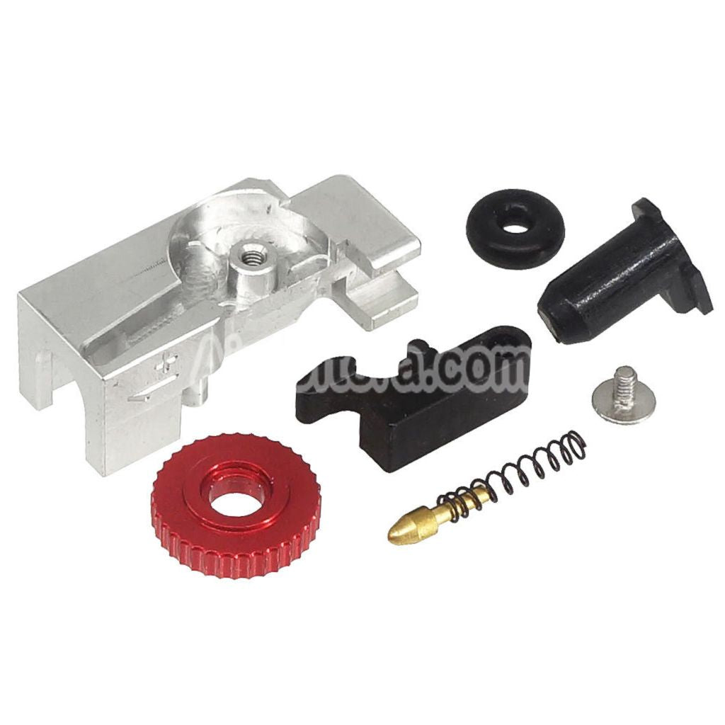 Guns Modify GM CNC Aluminum High Performance Complete Hop-Up Adjuster Set Suitable For Tokyo Marui MWS M4 Series GBB Rifles