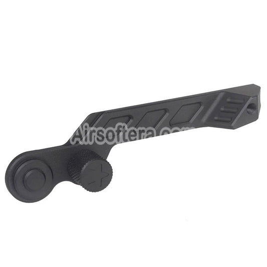 5KU CNC Aluminum Extended Lever Fire Selector For Tokyo Marui AKM AKX AK Series GBB Rifles Airsoft Black - AirsoftEra