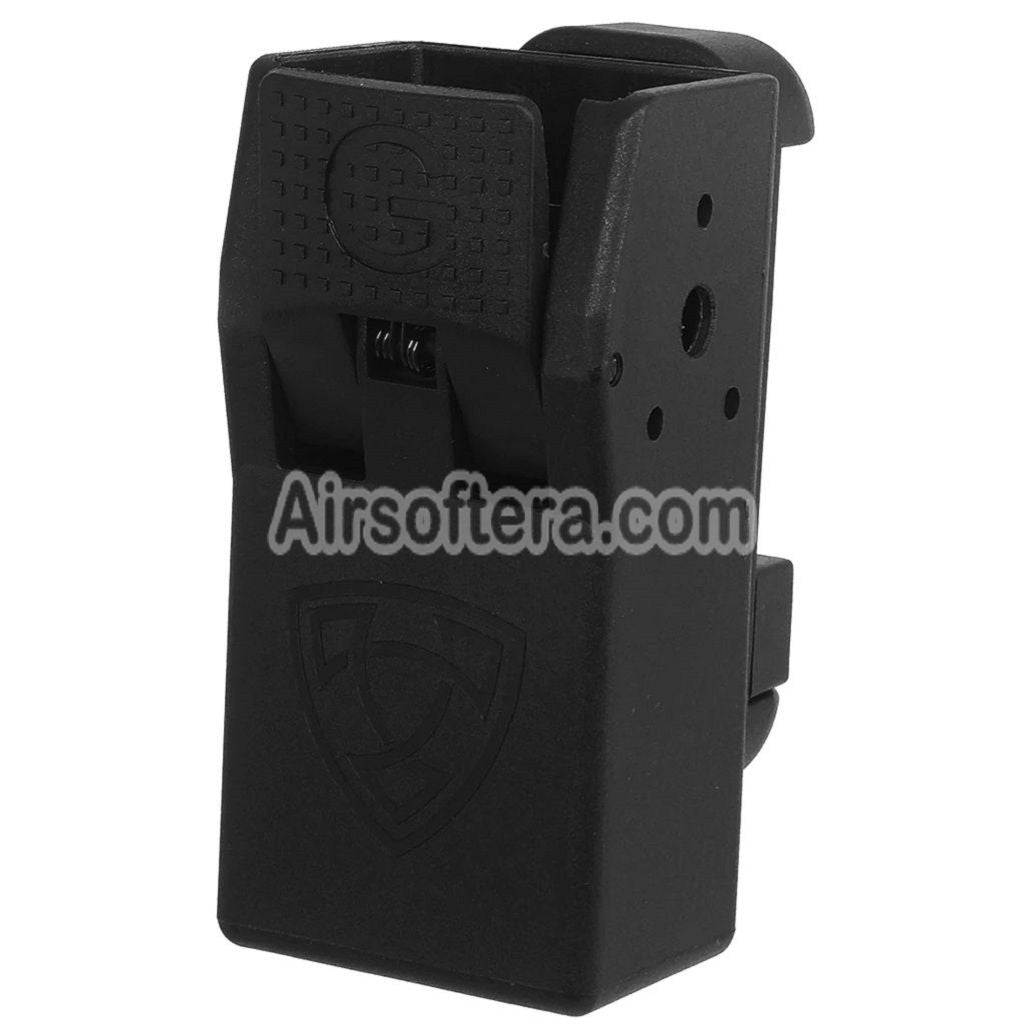 APS Sport Type Lockable Magazine Pouch For G-Series GBB Pistols Airsoft Magazine Black - AirsoftEra