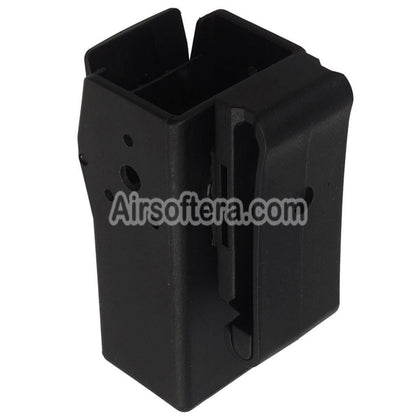APS Tactical Type Lockable Magazine Pouch For G-Series GBB Pistols Airsoft Magazine Black - AirsoftEra