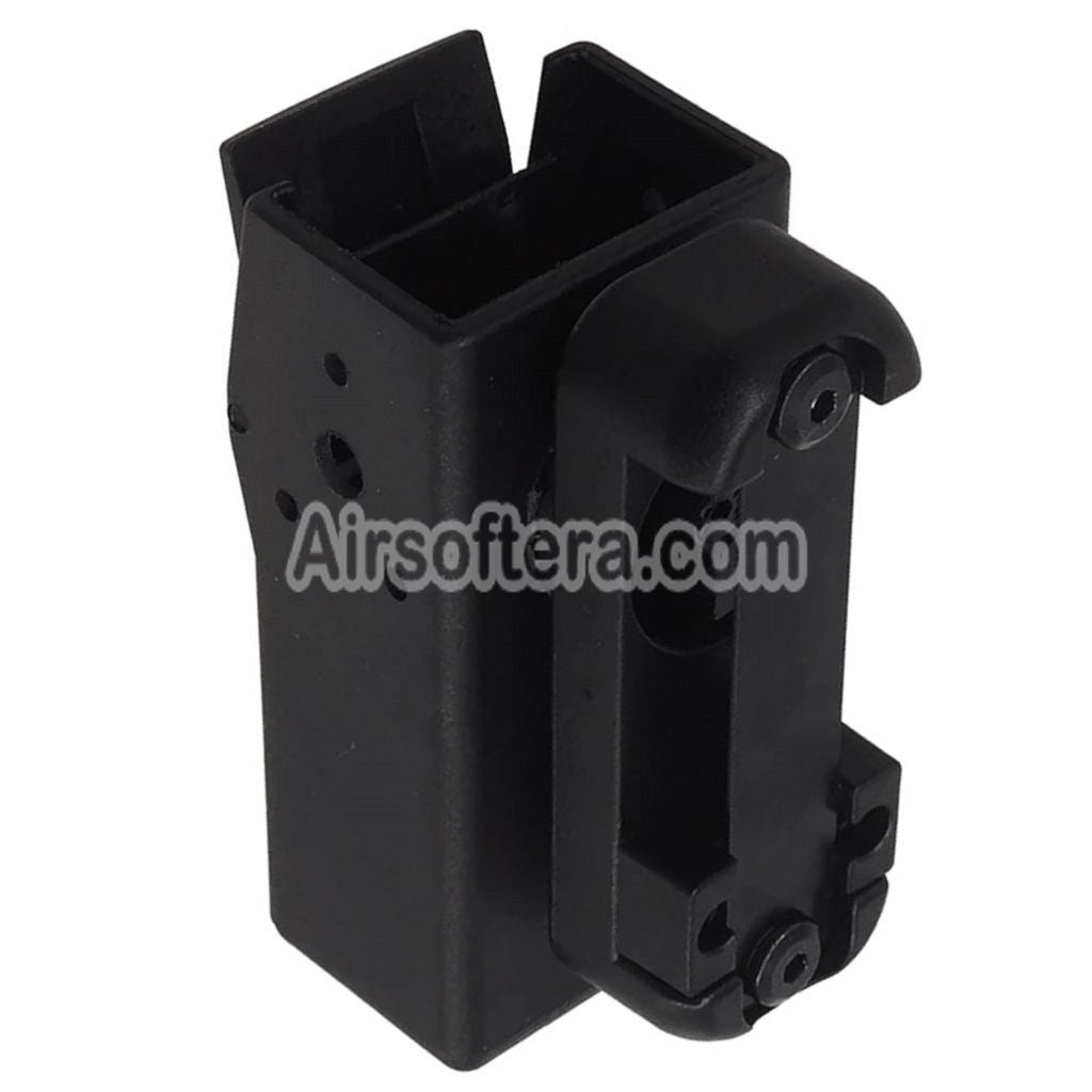 APS Sport Type Lockable Magazine Pouch For CZ Shadow SP01 Tanfoglio SIG P226 P320 GBB Pistols Airsoft Magazine Black - AirsoftEra