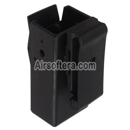APS Tactical Type Lockable Magazine Pouch For CZ Shadow SP01 Tanfoglio SIG P226 P320 GBB Pistols Airsoft Magazine Black - AirsoftEra