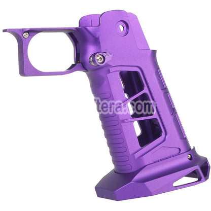 5KU CNC Aluminum Grip Type-7 For Tokyo Marui Hi-Capa 5.1 4.3 Series GBB Pistols Airsoft Purple