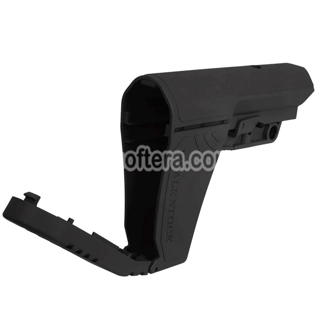 CYMA Large Storage Compartment Long Version WHALE Adjustable Stock Suitable For M4 M16 Series AEG Rifles Airsoft