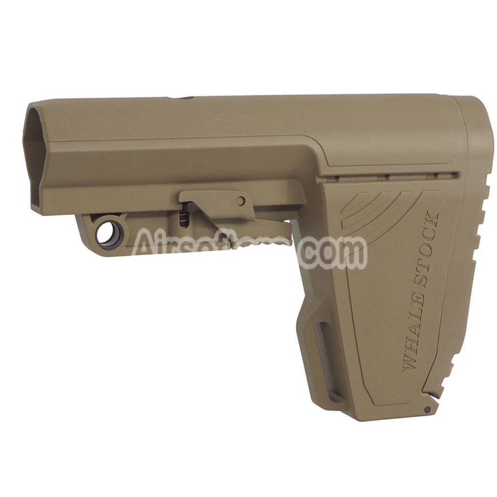 CYMA Large Storage Compartment Long Version WHALE Adjustable Stock Suitable For M4 M16 Series AEG Rifles Airsoft