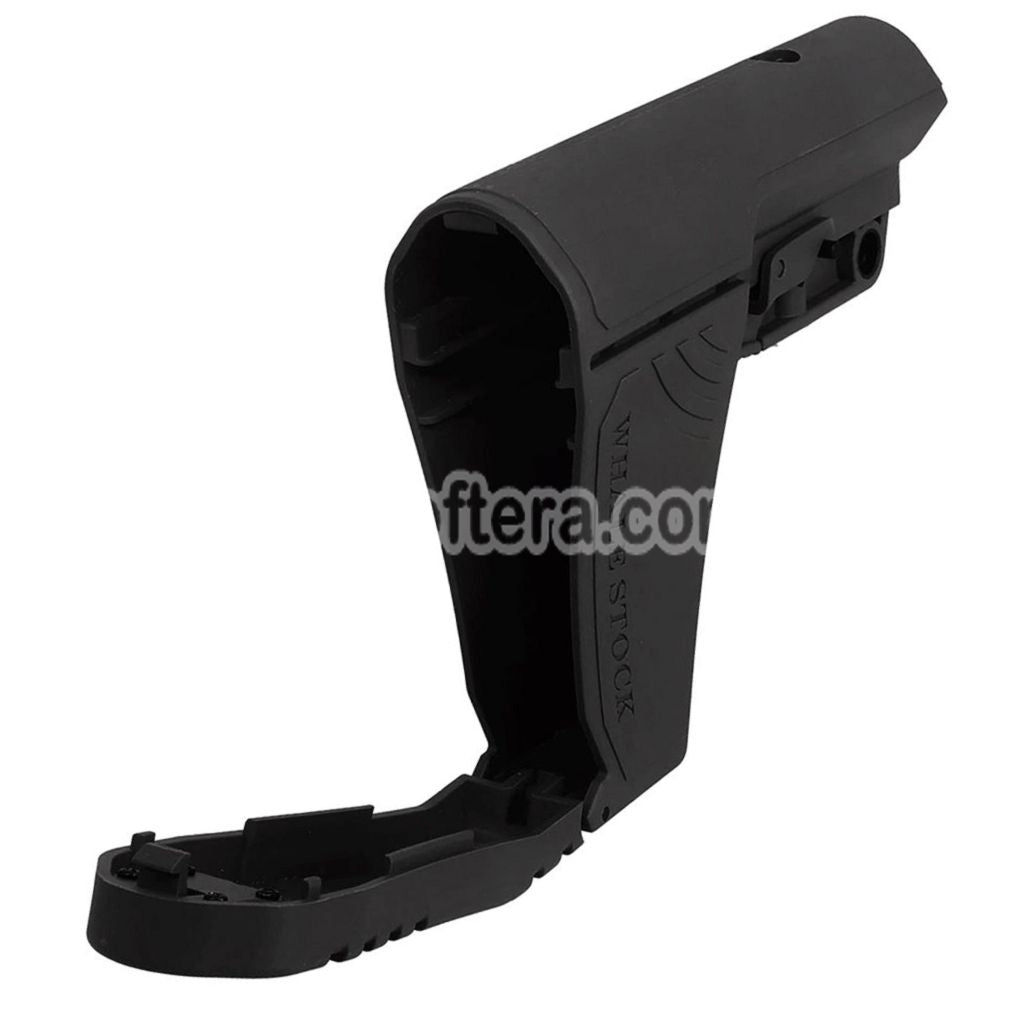CYMA Large Storage Compartment Short Version WHALE Adjustable Stock Suitable For M4 M16 Series AEG Rifles Airsoft
