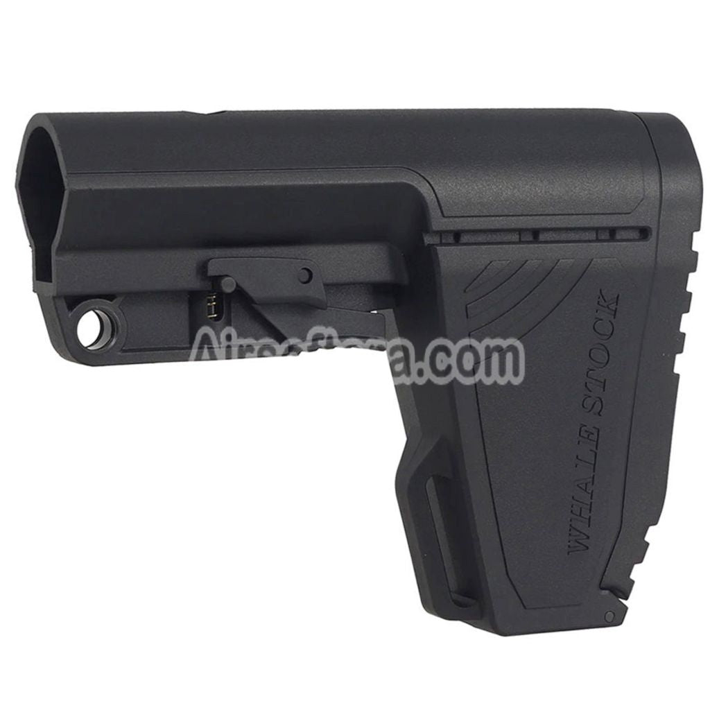 CYMA Large Storage Compartment Short Version WHALE Adjustable Stock Suitable For M4 M16 Series AEG Rifles Airsoft