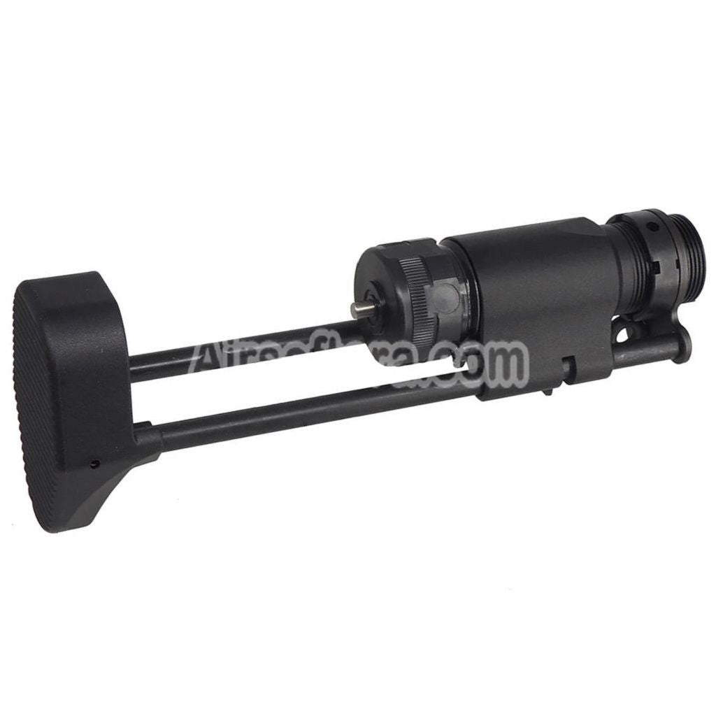 CYMA HK416C Style Compact Carbine Retractable Stock Suitable For CYMA CGS Tokyo Marui M4 Series MWS GBB Rifles Airsoft Black