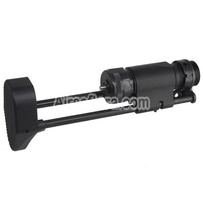 CYMA HK416C Style Compact Carbine Retractable Stock Suitable For CYMA CGS Tokyo Marui M4 Series MWS GBB Rifles Airsoft Black
