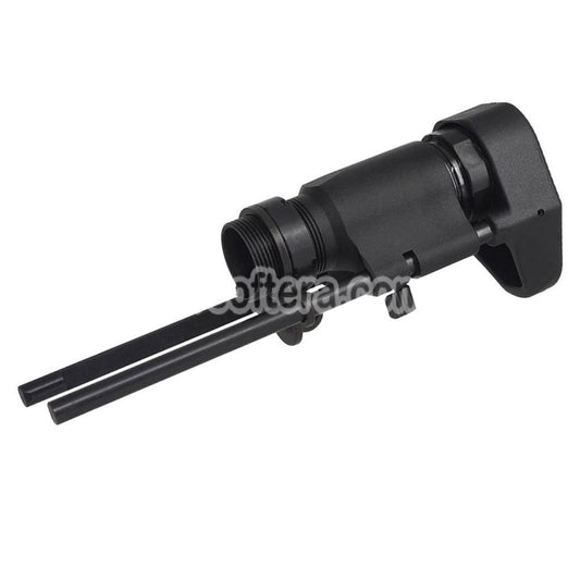 CYMA HK416C Style Compact Carbine Retractable Stock Suitable For CYMA CGS Tokyo Marui M4 Series MWS GBB Rifles Airsoft Black
