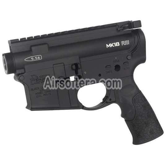 CYMA CGS Daniel Defense MK18 RIII Receiver Kit Set For CYMA CGS Tokyo Marui M4 Series MWS GBB Rifles Airsoft Black - AirsoftEra