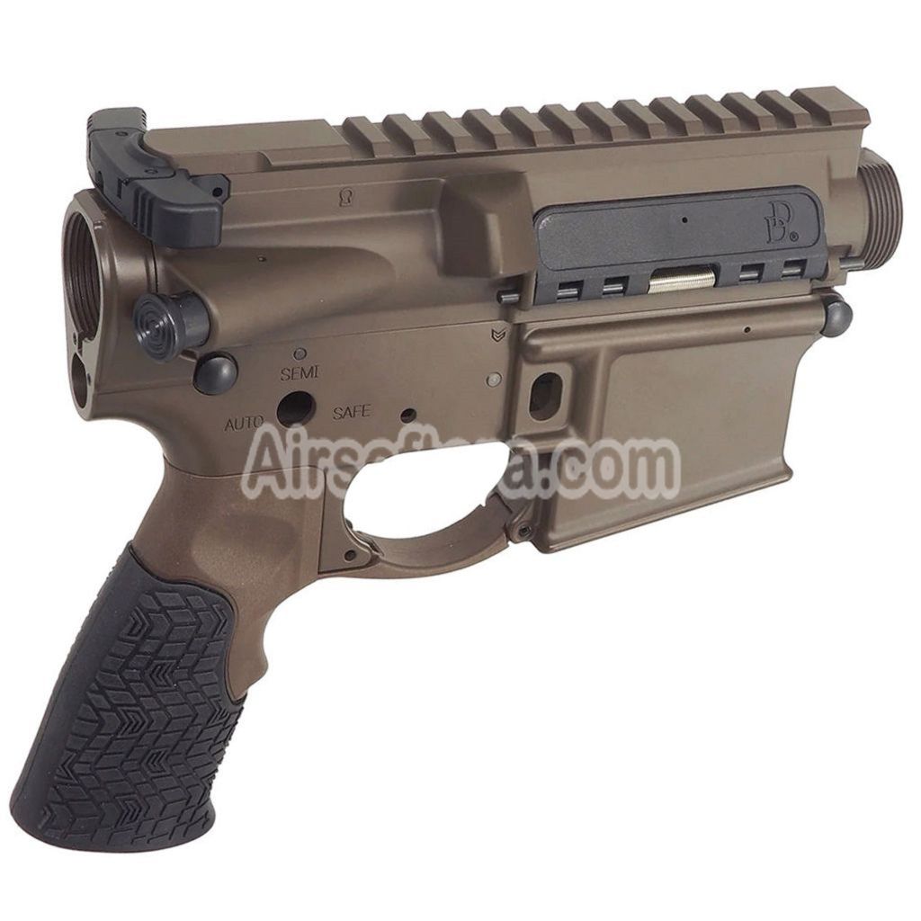 CYMA CGS Daniel Defense MK18 RIII Receiver Kit Set For CYMA CGS Tokyo Marui M4 Series MWS GBB Rifles Airsoft Brown - AirsoftEra