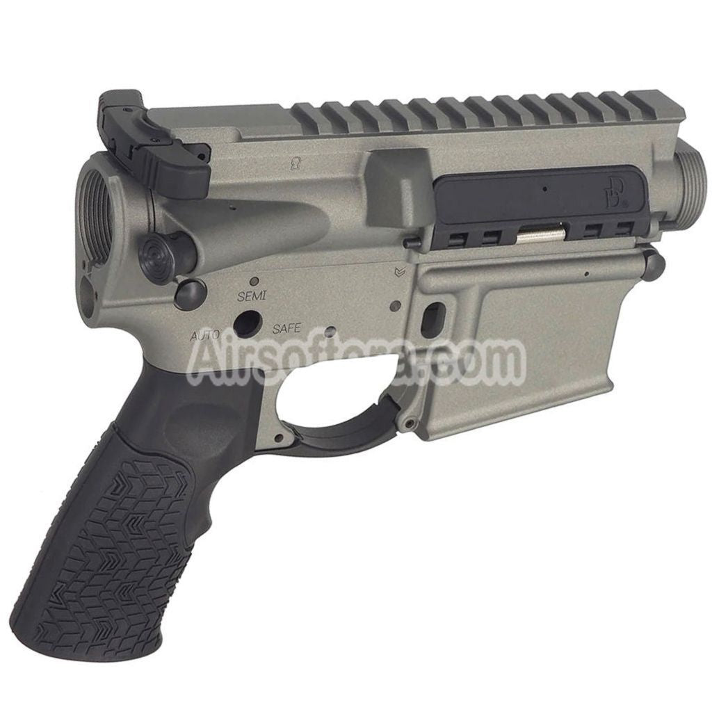 CYMA CGS Daniel Defense MK18 RIII Receiver Kit Set For CYMA CGS Tokyo Marui M4 Series MWS GBB Rifles Airsoft Grey - AirsoftEra