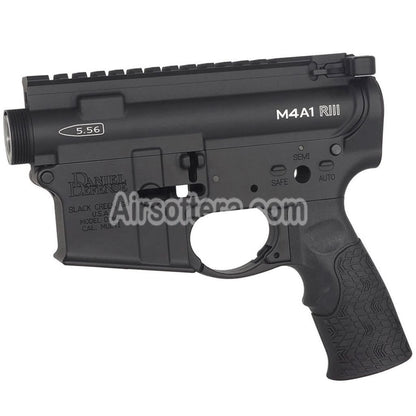 CYMA CGS Daniel Defense M4A1 RIII Receiver Kit Set For CYMA CGS Tokyo Marui M4 Series MWS GBB Rifles Airsoft Black - AirsoftEra